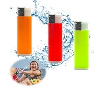 Vordpe Mechero de tiro al agua, falso encendedor de chorro de agua, broma de juguete, mini divertido juguetes de pistola de agua más ligeros, para playa, fiesta, piscina, juegos de piscina infantil y