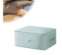 Vordpe Organizador autocompresor que ahorra espacio, bolsa de compresión más nueva, bolsa de almacenamiento, adecuada para ropa, edredones, edredones (L-Azul)