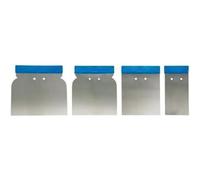 VOREL 06290 - conjunto raspador, acero inoxidable, 4pcs