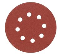 Vorel 08578 - disco abrasivo con los agujeros (velcro) p80 5pcs