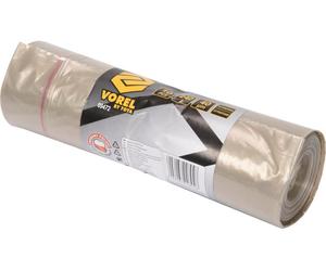 Vorel 09472 - 10 bolsas de basura de 240l, ideales para residuos de co