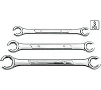 VOREL 57700 - tuerca abocinada juego de llaves 3pcs