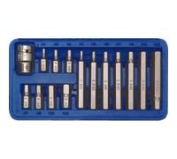 VOREL 66720 - destornillador hexagonal conjunto de bits h4-H12 15pcs