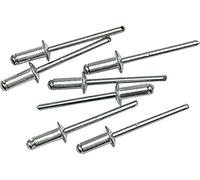 VOREL 70480 - remaches ciegos de aluminio 6.4x4.8mm 50pcs