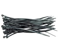 VOREL 73929 - ataduras de cables 280x4.8mm 100pcs / negro /
