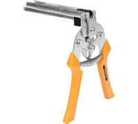 Vorel Alicates de fijación de alambre para fijación de alambres tensores y vallas, con revista, tipo E/np, pinzas para valla de fijación mensual