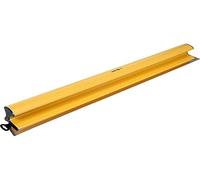 Vorel - Espátula de acero inoxidable, 0,3 mm, hoja de acero inoxidable, ancho: 1200 mm, extra ligera, mango en Z, para enyesar paredes y techos, masilla de yeso, amplia y grande