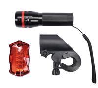 Vorel juego de luz led para bicicletas, luz delantera 3w cree led + tr