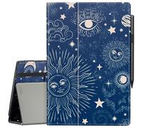 VORI Funda para tablet Amazon Kindle Fire Max 11 (13ª generación, versión 2023), funda delgada y plegable con función de encendido y apagado automático y correa de mano para tablet Fire 11 Max, Galaxy