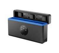VORILO Caja de almacenamiento de energía con batería para usuarios de | Estuche de entrada de 3 bahías para batería de cámara Action 6/5/4/3, tapa rígida con bisagras, organizador de ranura para