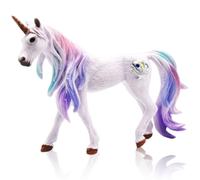VorIrydian Figura de Unicornio - Figura de Unicornio Arcoíris Juguete Arco Iris Mítico Pegasus, Decoración Habitación Infantil, Detalle de Cumpleaños Original