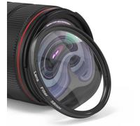 Vortex 49 mm 52 mm 55 mm 58 mm 62 mm 67 mm Filtro de cámara cámara de luz Suave fotografía Lente UV CPL Vidrio Transparente Efecto de desenfoque cámara SLR Digital (Size : Add 55mm Adapter, Color :