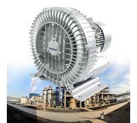 Vortex - Bomba de aire para suministro de oxígeno de alta presión en estanques de acuicultura y acuarios, mejora el polvo y la aireación del aire