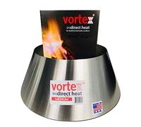 Vortex - Calor directo para parrillas de carbón, tamaño mediano, se adapta a Weber Kettle 22 26.75 WSM Smokey Mountain XL Kamado XL Big Green Egg