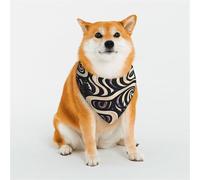 Vortex in The Forest - Bufanda triangular para mascotas, accesorio para mascotas, pañuelo lavable para mascotas, para niñas, niños, perros o gatos, pequeño