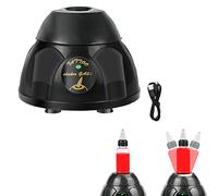 Vortex - Mezclador de tinta recargable USB, agitador Vortex con 5200 rpm, diseño de 6 ventosas, resistente a los golpes y estable, mezclador de tinta de pigmento eléctrico para tatuajes, para salones