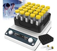 Vortex - Mezclador multitubo, 1500-3000 rpm, equipo de laboratorio con motor sin escobillas CC, módulo de EVA horizontal para investigación científica