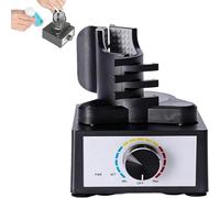 Vortex - Mini agitador mezclador para mezclar pinturas acrílicas, esmalte de uñas, pigmentos y adhesivos, velocidad ajustable y funcionamiento manos libres