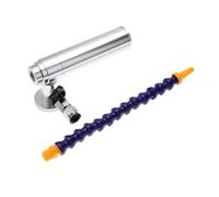 Vortex - Pistola de aire frío y caliente, aleación de aluminio, pistola de refrigeración de aire frío, herramienta de manejo de refrigeración con tubo flexible para fresar perforación (160 mm)