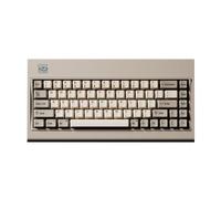 VORTEXKEYBOARD Modelo M 65 de triple modo, tamaño del 65%, diseño retro y vintage, inalámbrico, intercambio en caliente, perfil de cereza PBT, teclado mecánico, compatible con Mac y Windows