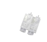 VortexLumen 10 Uds Filtro solvente a Base de Agua DX5 Amortiguador de Tinta Compatible con de inyección de Tinta XP600 Mimaki TS3 JV33 CJV30 TS5 JV2(Damper and Connector)