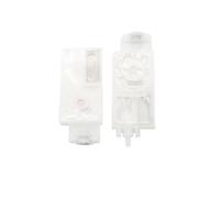 VortexLumen Amortiguador de Tinta Blanco DX5 Compatible con XP600 Mimaki TS3 JV33 CJV30 TS5 JV2 de inyección de Tinta Filtro volquete solvente a Base de Agua(10 PCS)