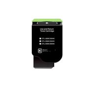 VortexLumen Caja de Polvo Residual del contenedor de Desarrollo del Cartucho de tóner con Chip Compatible con C2330K0 C233HK0 C233HM0(C233 BK 3000pages)