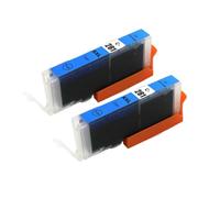 VortexLumen Cartucho de Tinta Compatible con TS8320 TS9120 TS8120 TS8220 PGI-280 CLI-281 PGI280XL Cli281(2pcs-Cyan)