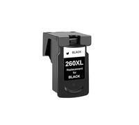 VortexLumen Compatible con de PG260 PG-260 PG 260 XL CL261 CL-261 260XL Cartucho de Tinta remanufacturado para TR7020 TS5320 TS6420 TS6420a(1pcs PG260XL)