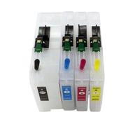 VortexLumen Ink Cartridge LC404 LC424 LC434 Compatible with DCP J1200W DCP J1200WE J1200 MFC J1205W J1215W with Chip(For Europe LC424)