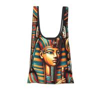 Vortithora Ancient-Egyptian-Art-God - Bolsa de compras plegable reutilizable para uso diario