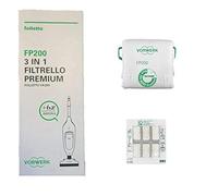 Vorwerk FP200 Folletto 3 en 1 Filtrello Premium, un Paquete con 6 Unidades