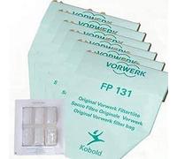 Vorwerk Folletto 1 Bolsas Originales con 130-131, Microfibra