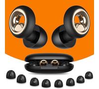 Vosaf - Tapones de silicona con cancelación de ruido para dormir, tapones de silicona de 45 dB para reducción de ruido, tapones reutilizables para dormir para ronquidos, concierto y disparo