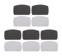 VOSAREA 10 Piezas Parches Autoadhesivos Zapatillas para Reparación del Forro del Talón en Zapatos Deportivos Almohadillas de Amortiguación de Poliéster Negro para Estilos de Vida Activos