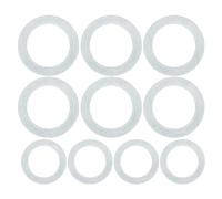 VOSAREA 100 Arandelas Metálicas para Ejes de Patineta, Bujes de Longboard, Soporte para Ruedas, Juntas de Velocidad, 100 Piezas para Hardware de Skate, Uso en Patinetas y Tablas de Surf