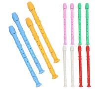 VOSAREA 12 Piezas Flauta Dulce para Instrumento Musical Educativo de Práctica Temprana Diseño Ergonómico y Material Duradero para Aprendizaje Fácil