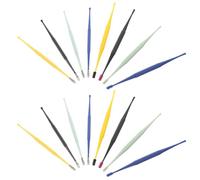 VOSAREA 16 Piezas Kit de Limpieza de Oídos con Herramientas Paraiminar Cerumen de Cucharas para Orejas Seguro y Eficaz para Cuidado Auditivo Diario
