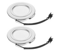 VOSAREA 2 luces LED de 12 V para campana extractora de armario, estufa, empotrable, para campana de cocina, bombillas LED de repuesto para estufa y electrodomésticos de cocina