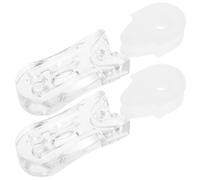 VOSAREA 2 Piezas Peso del Cordón de Tracción Persianas, Cordón de Tracción Peso Acrílico, Accesorio Decorativo para Persianas Enrollables y Cortina, Resistente al Viento, para Oficina