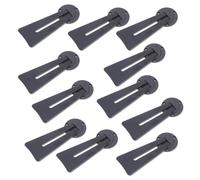 VOSAREA 20 Piezas Soporte Trasero para Marco de Fotos, Pedestal Trasero para Marcos de Fotos, Plástico Negro, 360° Giratorio, Varios Estilos, Fácil de Montar, Habitación Varios Estilos