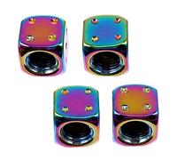 VOSAREA 4piezas Tapones De Válvula De Rueda Cubiertas De Neumático De Aleación De Accesorios para Decoración De Automóviles