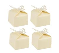 VOSAREA 50piezas Cajas De Papel Iridiscente Para Dulces Embalaje Creativo Estilo Europeo Para Bodas Fiestas y Celebraciones