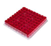 VOSAREA 81 Piezas De Jabón para El Cuerpo Jabones De Regalo De Decoración De Flores Falsas De Flor Rosa De Jabón Rosa Realista Cabeza De Rosa Falsa Boda Decoracion Rosas Flor De Seda Madre