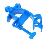 VOSAREA Abrazadera de Plástico Azul para Manguera de Acuario y Tanque de Tortugas, Clip de Fijación Estable para Tubería de Agua 16mm de Diámetro