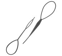 VOSAREA Accesorios Cabello 2 Piezas Herramienta de Plástico para Peinados Trenzas y Recogidos Rápidos en Fiestas y Banquetes para Niñas y Mujeres