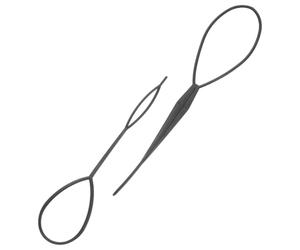 VOSAREA Accesorios Cabello 2 Piezas Herramienta de Plástico para Peinados Trenzas y Recogidos Rápidos en Fiestas y Banquetes para Niñas y Mujeres