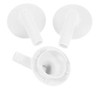 VOSAREA Adaptador Aire Acondicionado de Ventana Codo Conector de Manguera de Drenaje de 40mm, Kit de 3 Piezas para Manguera de Drenaje del Aire Acondicionado, Adecuado para Celebracion