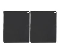 VOSAREA Alfombrilla Protectora de Silicona para Placa de Inducción, Resistente al Calor y Antideslizante, Set 2 Piezas Rectangular 25x35 Cm, Tapete Aislante para Cocina y Horno Microondas
