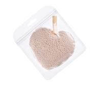 VOSAREA Almohadillas de Limpieza Facial Reutilizables Lavables de Tejido Forma de Corazón, 3 Piezas para Desmaquillar y Cuidar la Epidermis Femenina